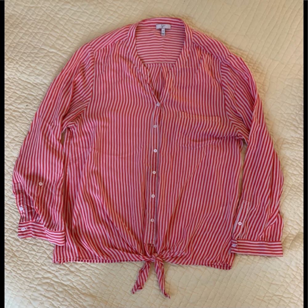 Women’s Silk Jośe Botton Down Blouse